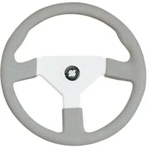 Ultraflex V38G/W Steering Wheel White-Grey