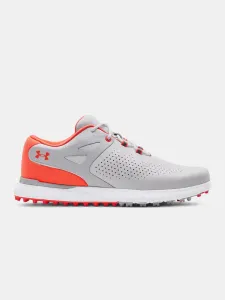 Under Armour Charged Breathe SL White/Halo Gray/Electric Tangerine 37,5