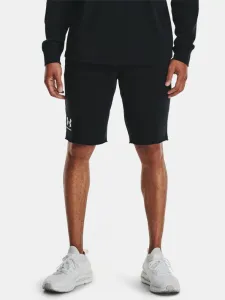 Under Armour Men's UA Rival Terry Shorts Black/Onyx White XL Fitness Hose