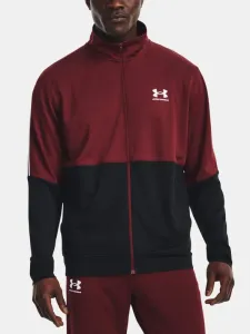 Under Armour Pique Track Jacke Rot