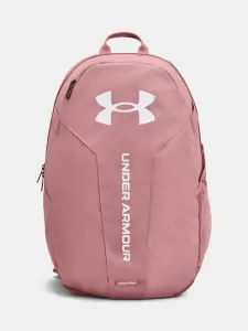 Under Armour UA Hustle Lite Backpack Pink Elixir/White 24 L Rucksack