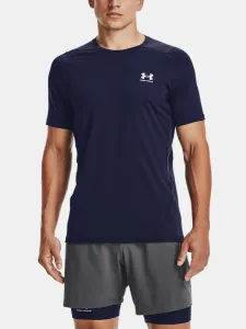 Under Armour HG Armour Fitted SS T-Shirt Blau