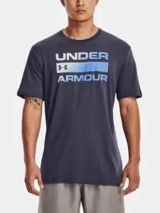 Under Armour UA TEAM ISSUE WORDMARK SS Herren Shirt, dunkelblau, größe S