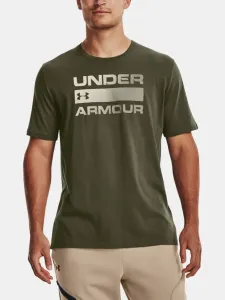 Under Armour UA Team Issue Wordmark SS T-Shirt Grün