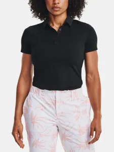 Under Armour ZINGER SHORT SLEEVE POLO Poloshirt für Damen, schwarz, größe XS