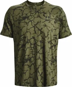 Under Armour Men's UA Rush Energy Print Short Sleeve Marine OD Green/Black L Fitness T-Shirt