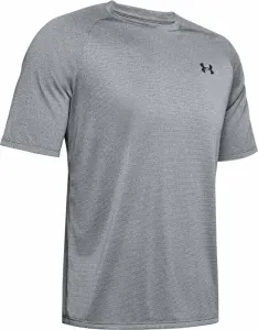 Under Armour Men's UA Tech 2.0 Textured Short Sleeve T-Shirt Pitch Gray/Black L Fitness T-Shirt