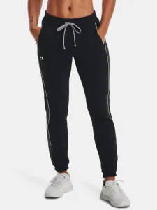 Under Armour Women's UA Rival Fleece Pants Black/White XS Fitness Hose