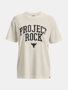 Under Armour Project Rock Hwt Campus T T-Shirt Weiß #873125