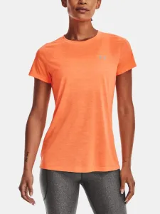 Under Armour TECH SSC - TWIST Damen Shirt, orange, größe S #1000939