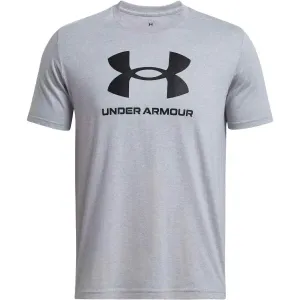 Under Armour SPORTSTYLE Herren T-Shirt, grau, größe XL