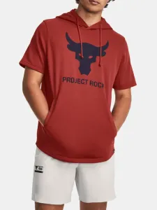 Under Armour Project Rock Terry SS HD Sweatshirt Rot