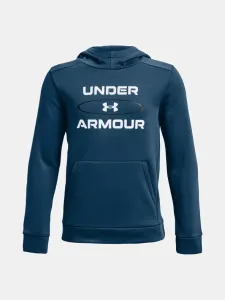 Under Armour UA Armour Fleece Graphic HD Sweatshirt Kinder Blau #188552