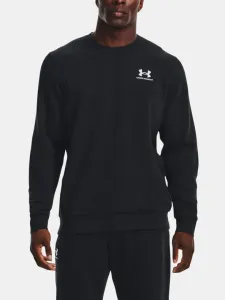 Under Armour UA Essential Fleece Crew Sweatshirt Schwarz