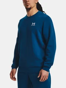 Under Armour UA Essential Fleece Crew Sweatshirt Blau