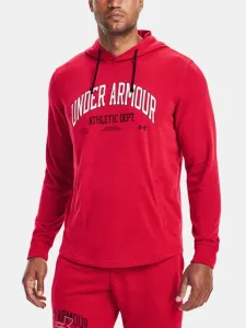 Under Armour UA Rival Try Athlc Dept HD Sweatshirt Rot