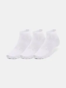 Under Armour UA Essential Qtr Yth Socken 3 Paar Weiß