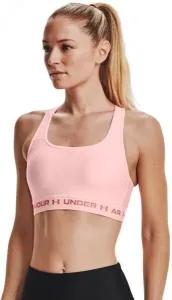 Under Armour Women's Armour Mid Crossback Sports Bra Beta Tint/Stardust Pink L Fitness Unterwäsche