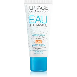 Uriage Eau Thermale Water Cream SPF20 mizellares Abschminkwasser für normale/gemischte Haut 40 ml