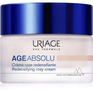 Uriage Age Absolu Redensifying Rosy Cream erneuernde und aufhellende Creme mit Lifting-Effekt mit Hyaluronsäure 50 ml