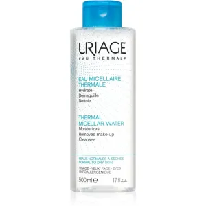 Uriage Hygiène Thermal Micellar Water - Normal to Dry Skin Mizellen-Reinigungswasser für normale und trockene Haut 500 ml #296137