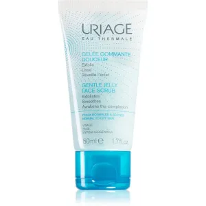 Uriage Gentle Jelly Face Scrub beruhigende Emulsion für trockene und atopische Haut 50 ml