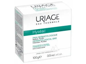 Uriage Reinigende Festseife für Mischhaut und fettige Haut Hyseac (Dermatological Bar) 100 g