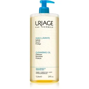 Uriage Hygiène Cleansing Oil Badeöl Für Gesicht und Körper 1000 ml