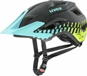UVEX Access Black Aqua Lime Matt 57-62 Fahrradhelm