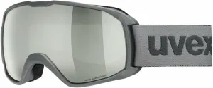UVEX Xcitd Rhino Mat Mirror Silver/CV Green Ski Brillen