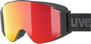UVEX g.gl 3000 TOP Black Mat/Mirror Red/Polavision Ski Brillen