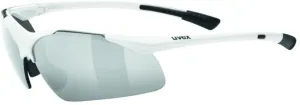 UVEX Sportstyle 223 White/Litemirror Silver Fahrradbrille
