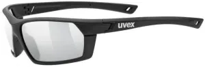 UVEX Sportstyle 225 Black Mat/Litemirror Silver Fahrradbrille