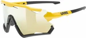UVEX Sportstyle 228 Sunbee/Black Matt/Mirror Yellow Fahrradbrille