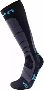 UYN Men's Ski Touring Black/Azure 42/44 Ski Socken