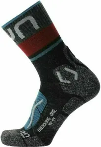 UYN Man Trekking One Merino Socks Anthracite/Blue 35-38 Socken