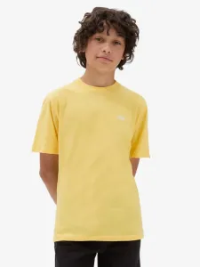 Vans By Left Chest Kinder  T‑Shirt Gelb