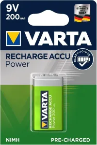 Varta Recharge Accu Power 9V Batterie