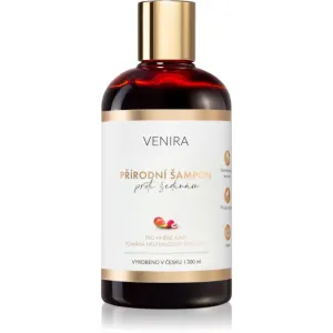 Venira Natural anti-grey shampoo Shampoo für braune Farbnuancen des Haares Mango and lychee 300 ml