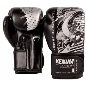 Venum YKZ21 BOXING GLOVES Kinder Boxhandschuhe, schwarz, größe 6 OZ