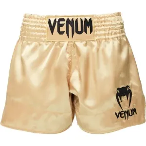 Venum CLASSIC MUAY THAI SHORTS Shorts für das Thai Boxen, golden, größe XL