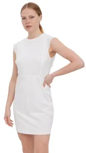Vero Moda Damen Kleid VMHOLLYN Regular Fit 10265206 SnowWhite L
