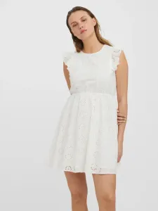 Vero Moda Naima Kleid Weiß
