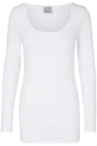 Vero Moda Damen T-Shirt VMMAXI Regular Fit 10152908 Bright White XS