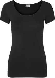 Vero Moda Damen T-Shirt VMMAXI Regular Fit 10148254 Black S