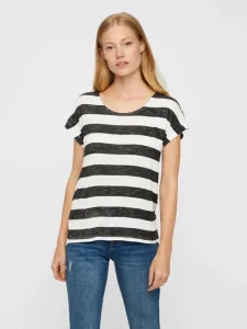 Vero Moda Wide Stripe T-Shirt Weiß #153655