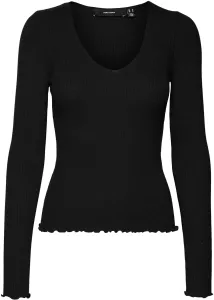 Vero Moda Damen Pullover VMEVIE 10291652 Black XL