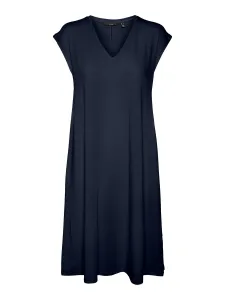 Vero Moda Damen Kleid VMMARIJUNE Relaxed Fit 10281918 Navy Blazer M