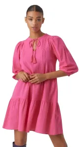 Vero Moda Damen Kleid VMPRETTY Regular Fit 10279712 Pink Yarrow S