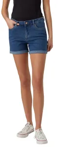 Vero Moda Damen Shorts VMLUNA Slim Fit 10279489 Medium Blue Denim L